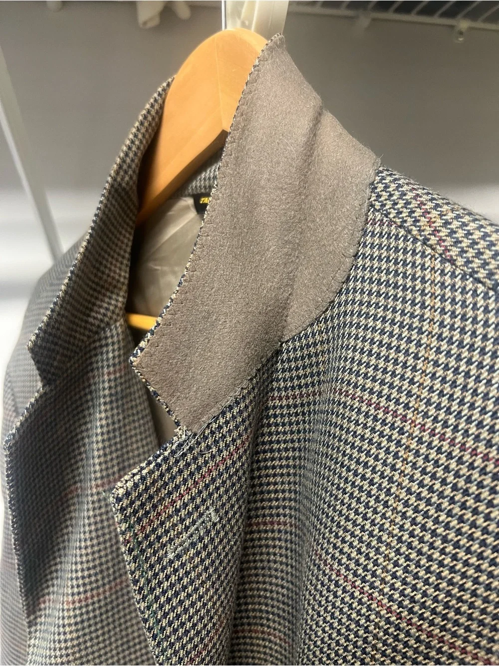 Orvis Men’s 48 Long (US) Houndstooth Blazer